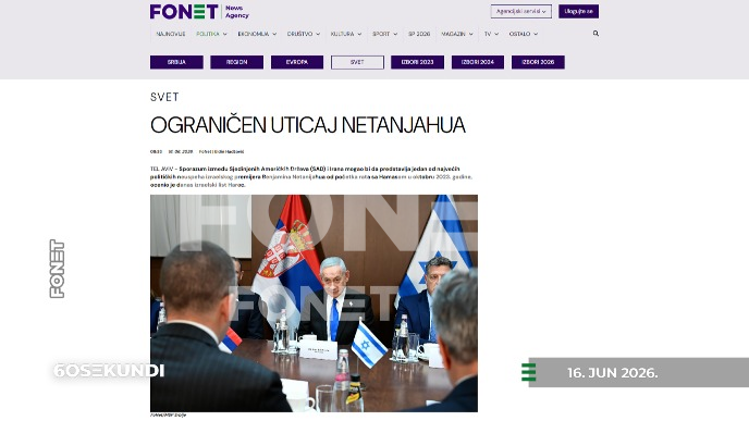 Vesti u 60 sekundi
